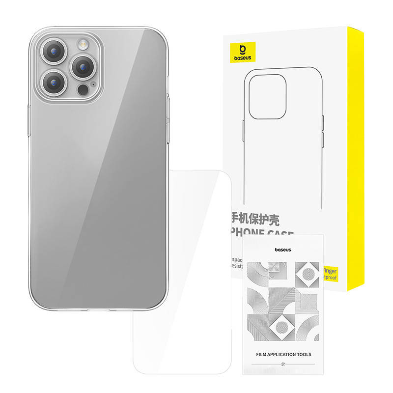 Baseus case + tempered glass Apple iPhone 15 Pro