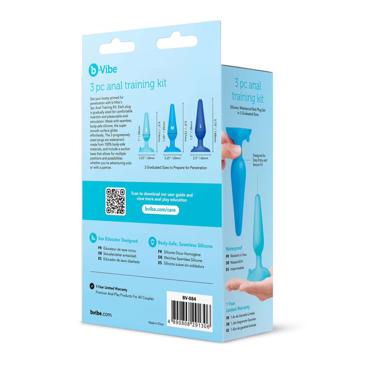 Gplug Small Neon Rose B-Vibe Blue (10 cm) (12 cm) Gplug Small Neon Rose B-Vibe Blue (10 cm) (12 cm)
