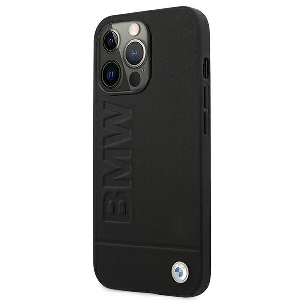 BMW BMHCP13XSLLBK Apple iPhone 13 Pro Max black hardcase Signature Logo Imprint