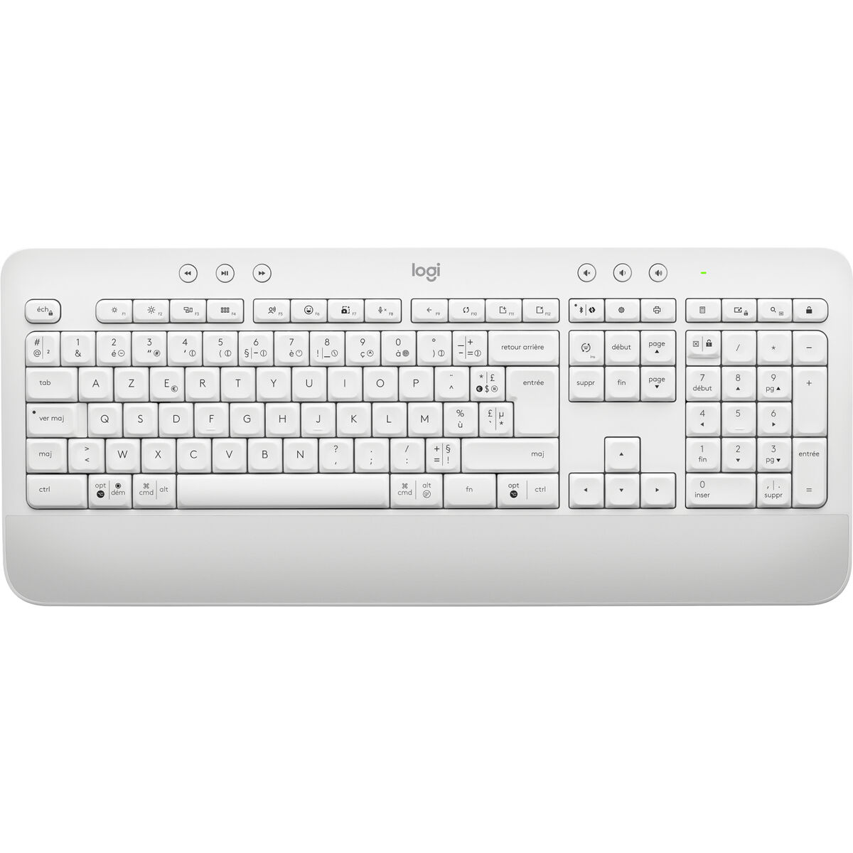 Keyboard Logitech Signature K650 White AZERTY