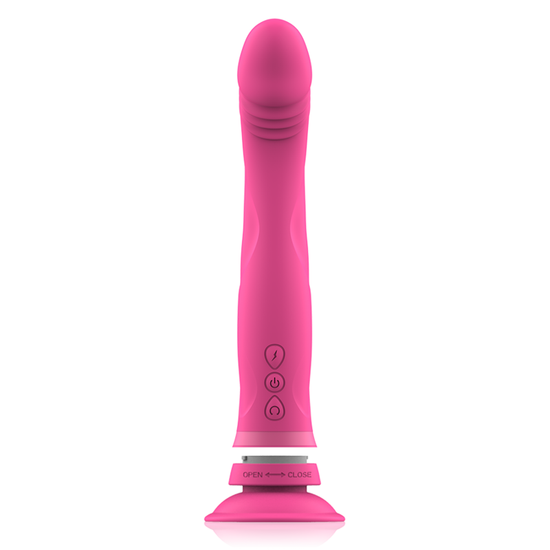 INTENSE - MICHELANGELO DILDO VIBRATOR SILICONE PINK