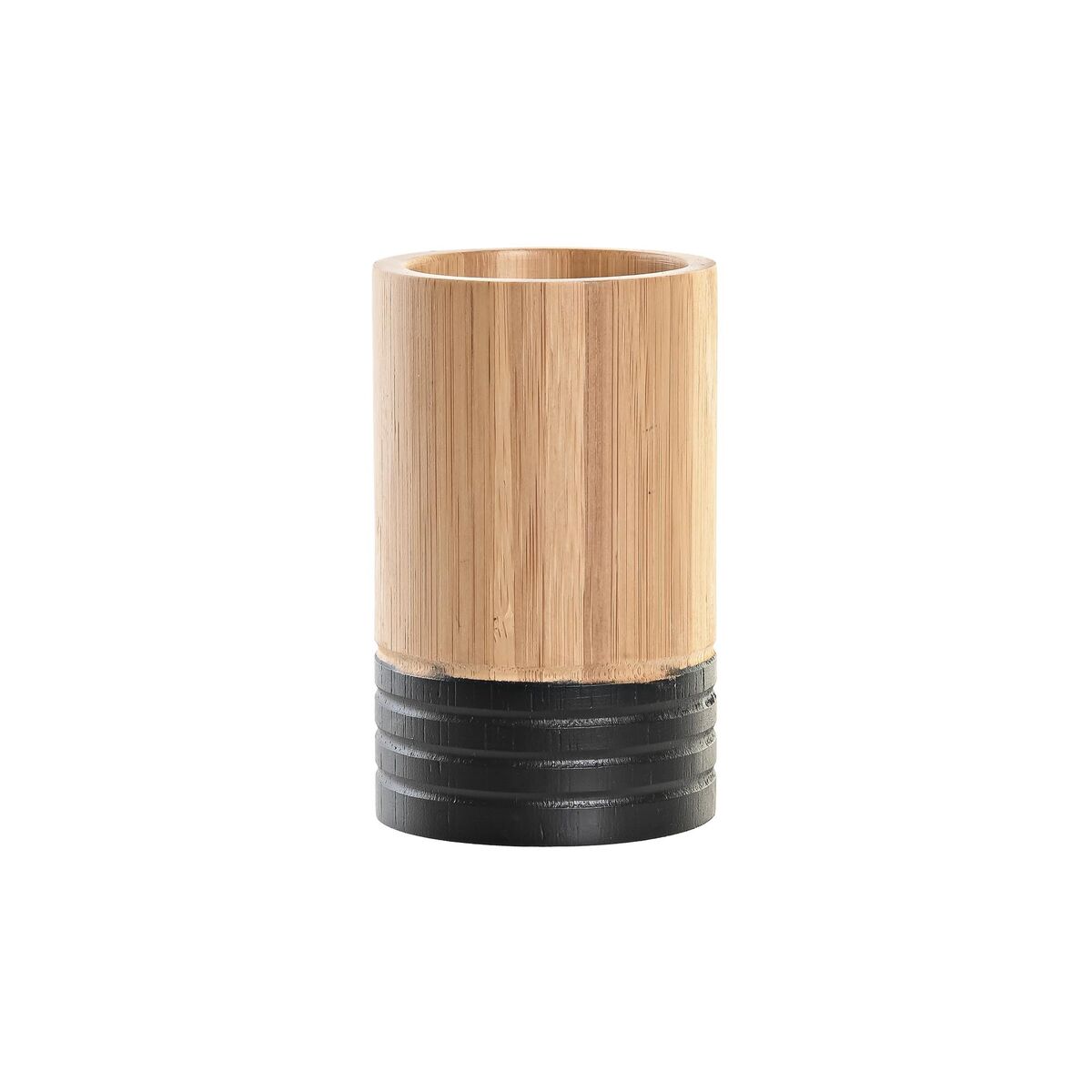 Stojak na szczoteczki do zębów DKD Home Decor Bambus 7 x 7 x 11 cm