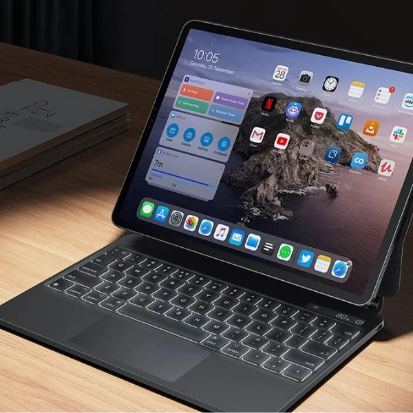 USAMS Miaoke Series Apple iPad Pro 12.9 2018/2020/2021/2022 (3, 4, 5, 6 gen) black