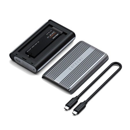 Satechi USB4 NVMe SSD Pro Enclosure (space gray)