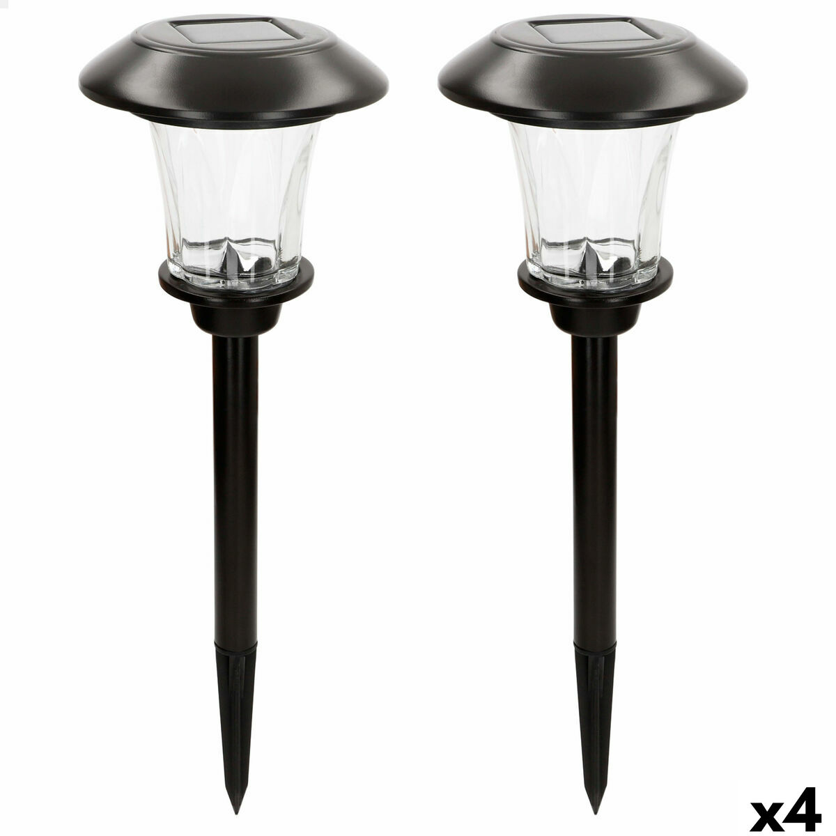 Solar lamp Aktive 15 x 49 x 15 cm (4 Units)