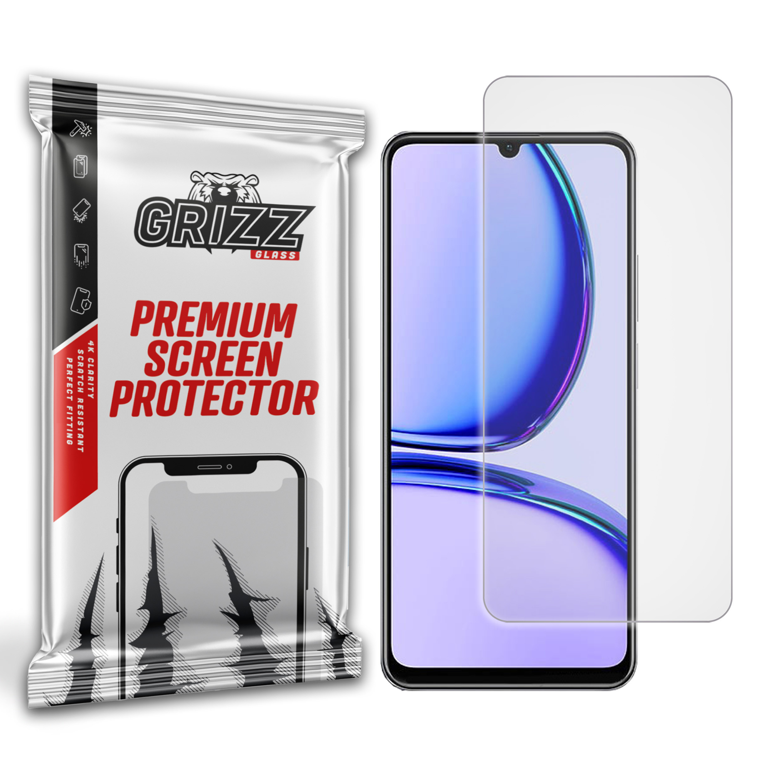 GrizzGlass PaperScreen Realme C53