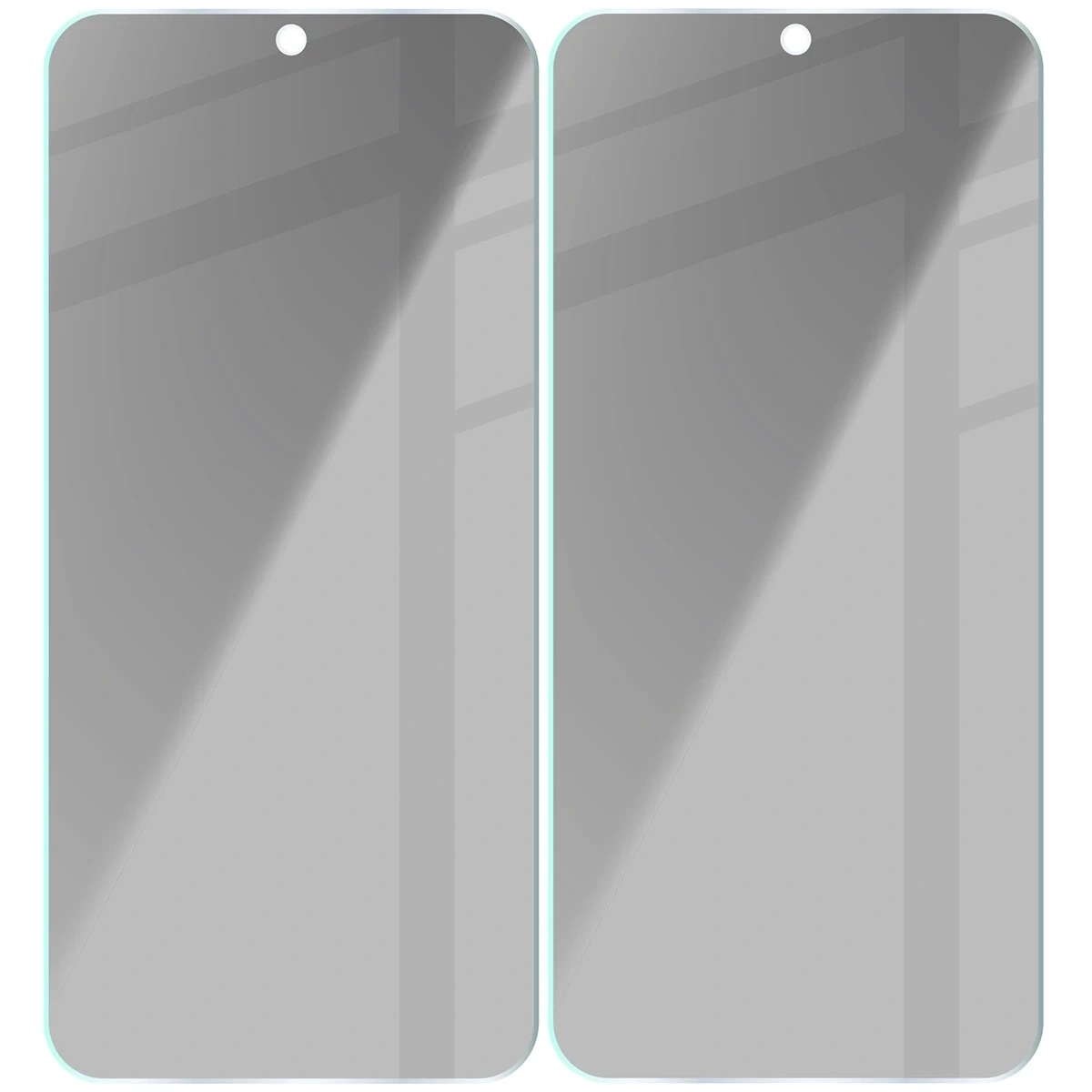 Prywatyzujące szkło hartowane Bizon Glass Clear Shadow do Samsung Galaxy M35 5G / A35 5G / A55 5G przyciemniane [2 PACK]