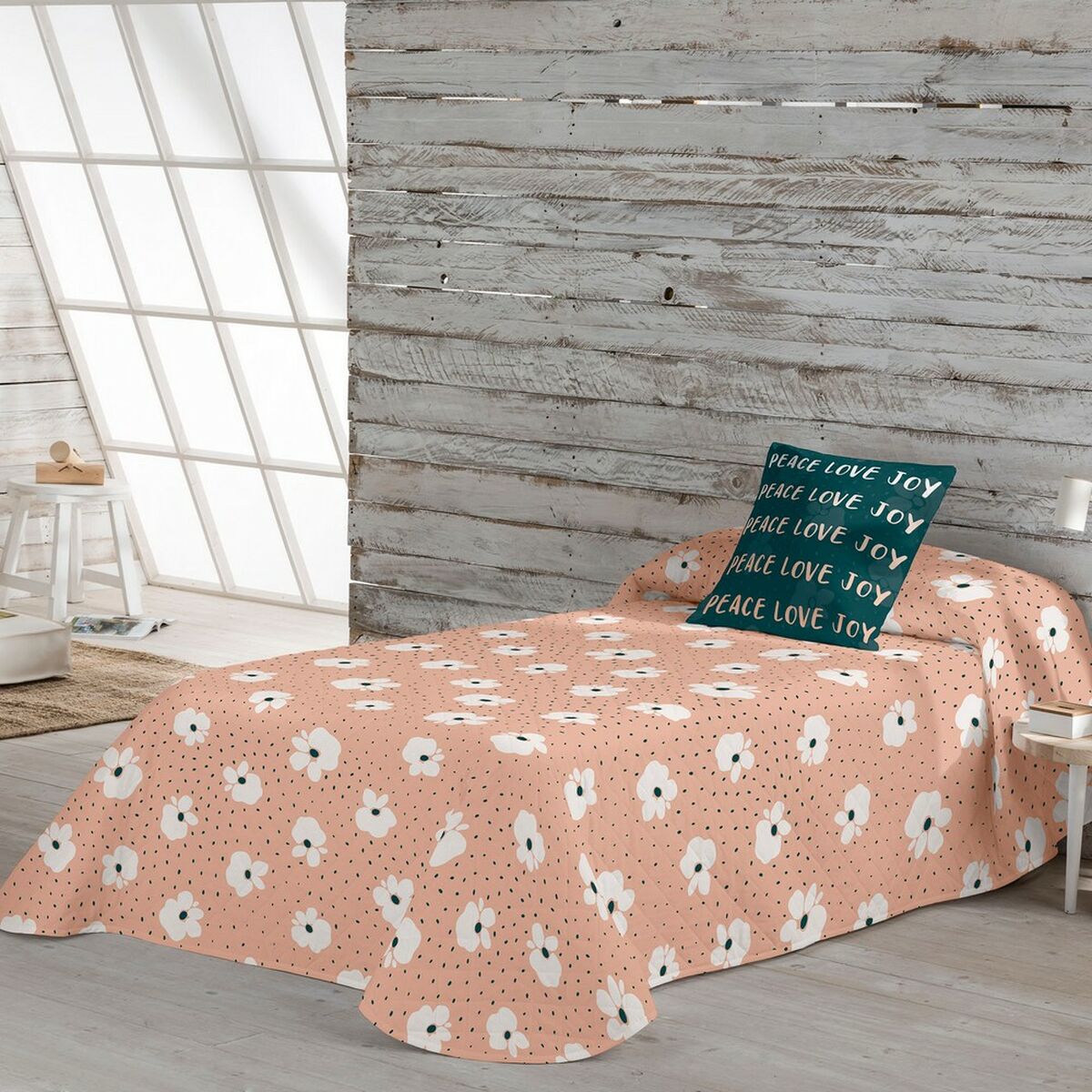 Steppdecke Popcorn Suri 250 x 260 cm