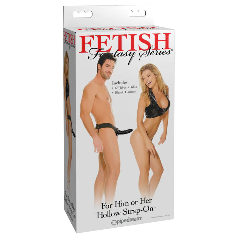 FETISH FANTASY SERIES BLACK DREAM  HOLLOW STRAP ON