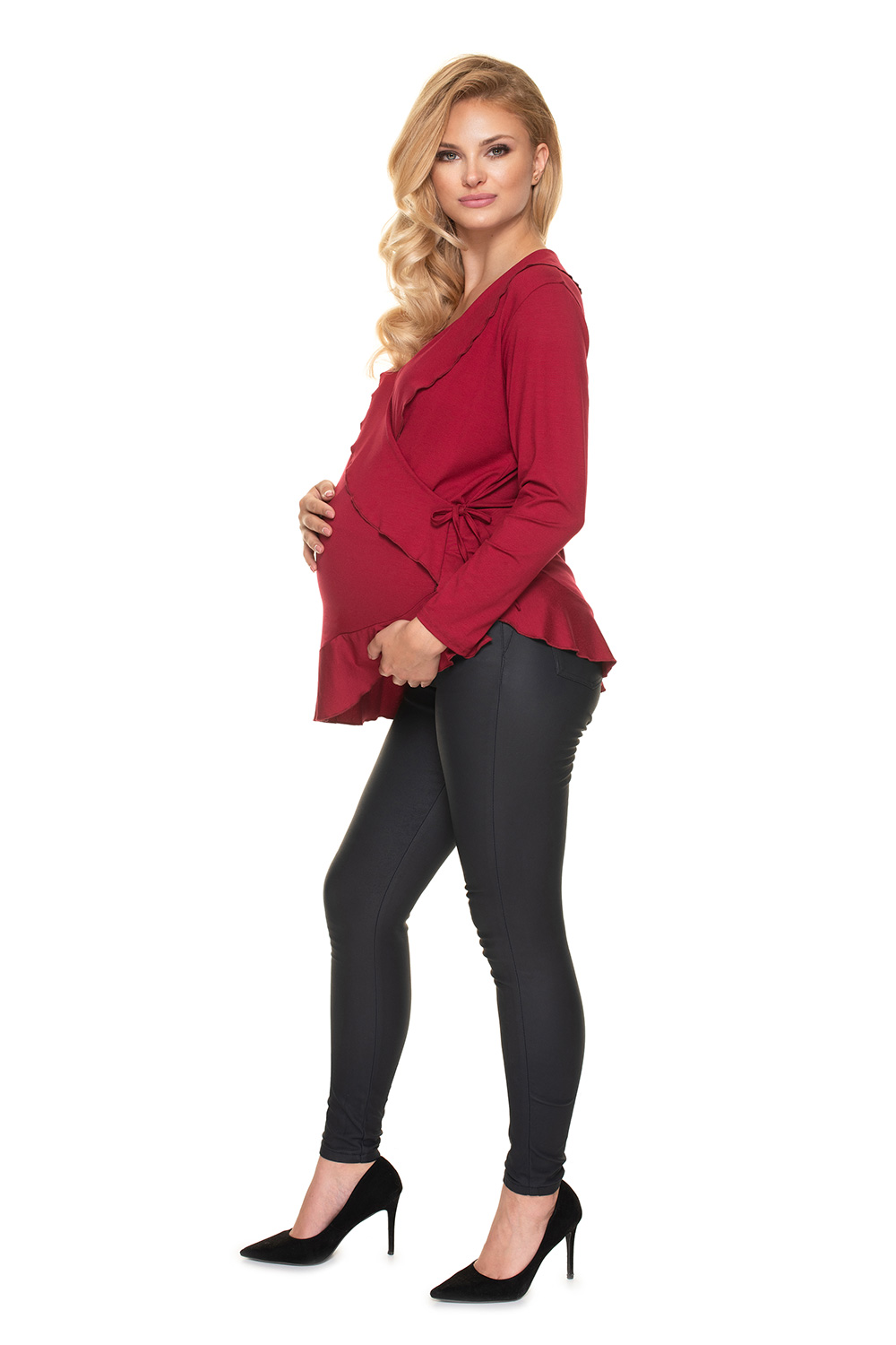  Blouse model 157822 PeeKaBoo  red