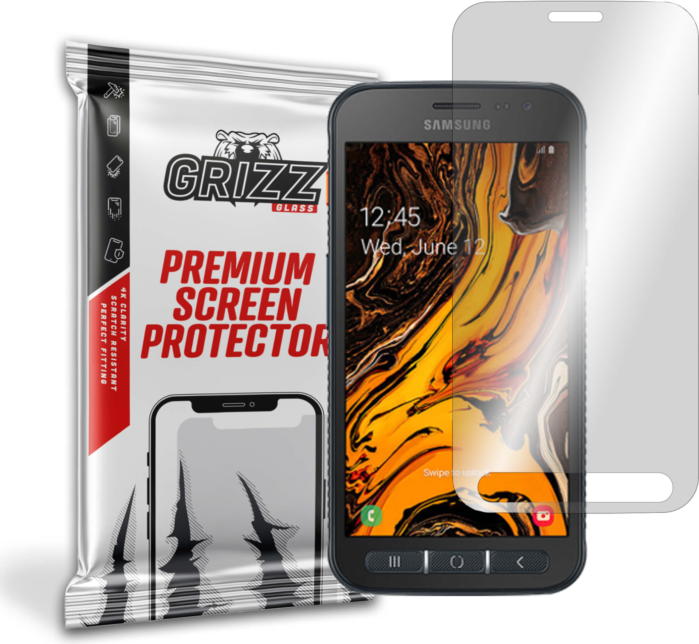 GrizzGlass HybridGlass Samsung Galaxy Xcover 4s