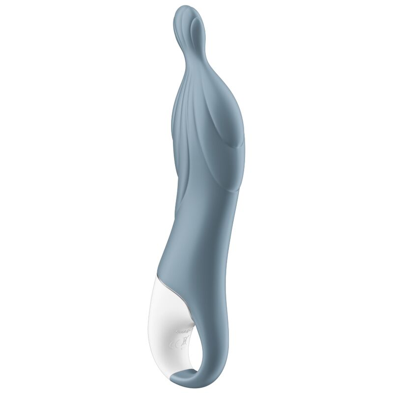 SATISFYER A-MAZING 2 A-SPOT VIBRATOR - GREY