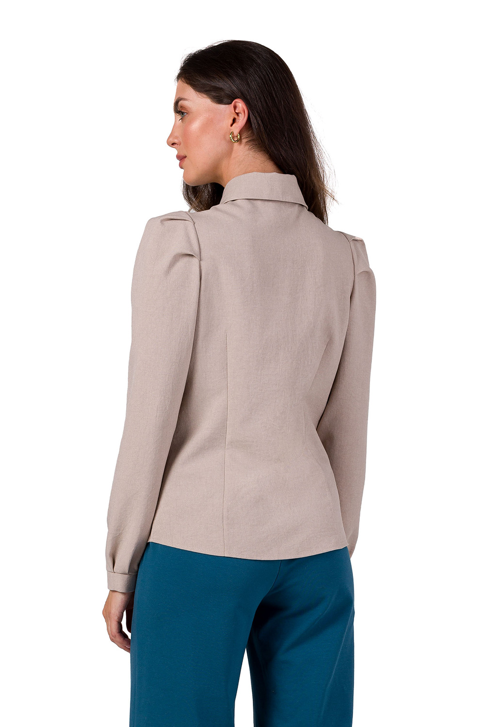  Long sleeve shirt model 185780 BeWear  beige