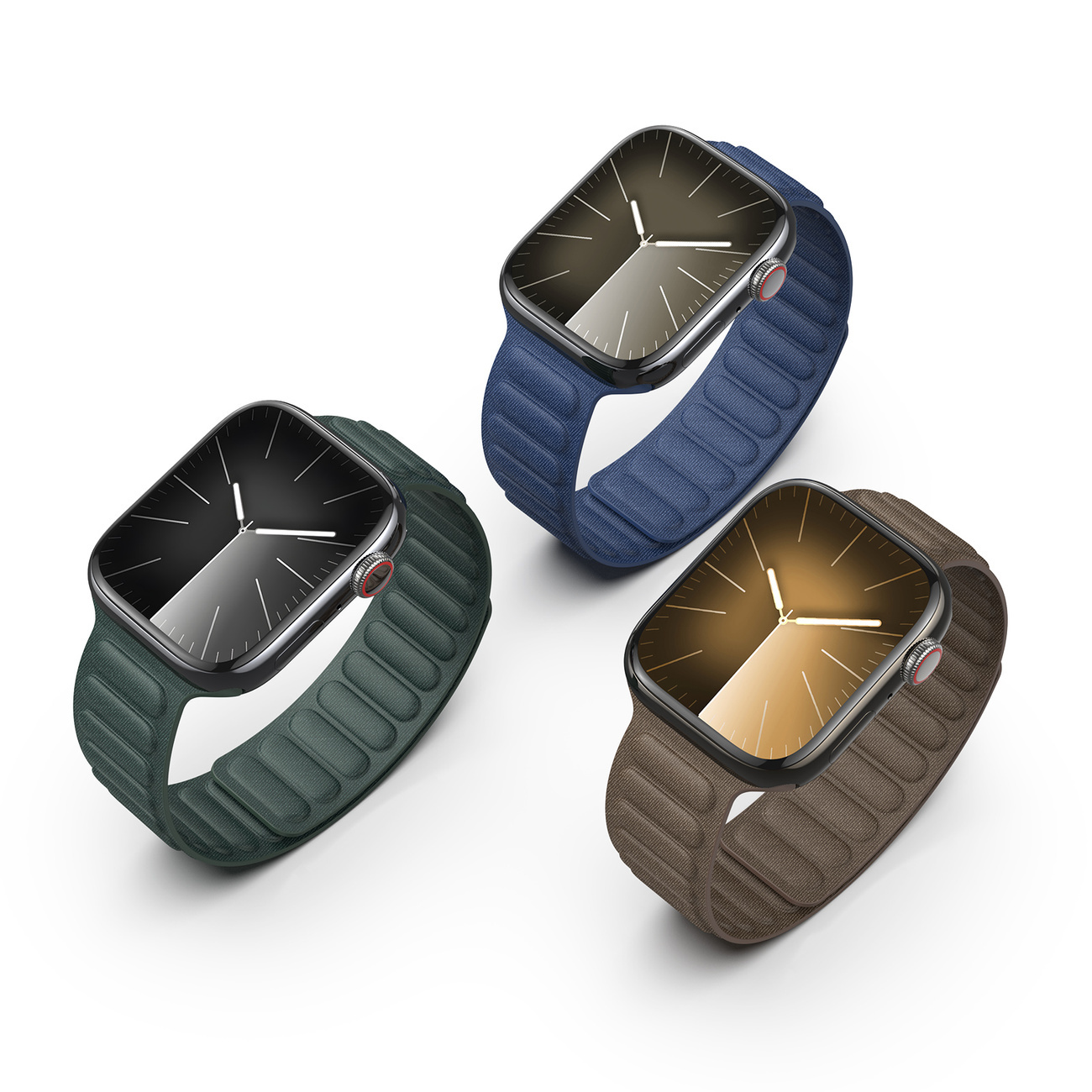 Dux Ducis Strap BL Apple Watch 4/5/6/7/SE/8/9 40/41mm dark grey
