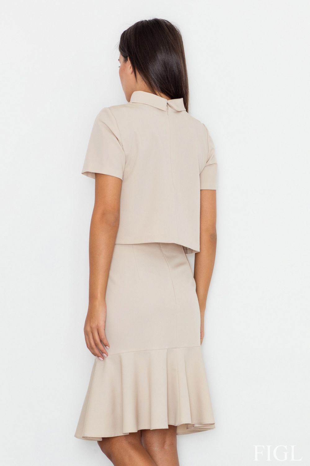 Rock model 77055 Figl beige Damen