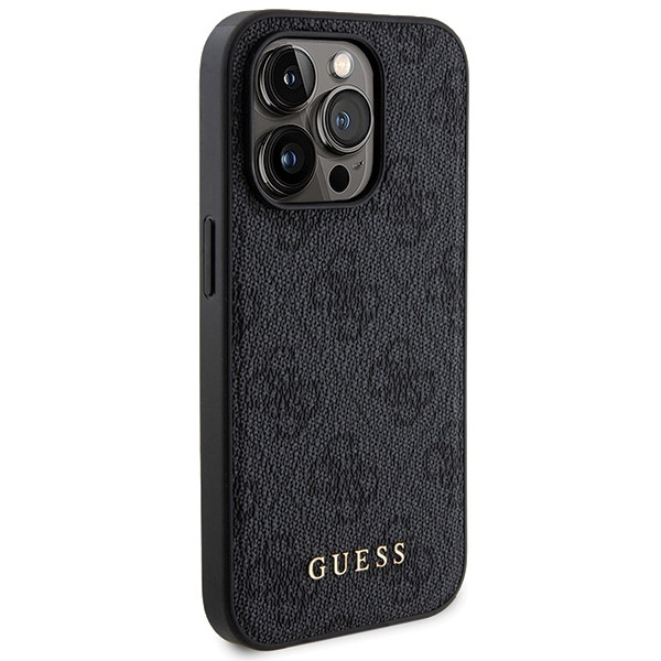 Guess GUBPM5P15L4GEMGK Apple iPhone 15 Pro hardcase + Powerbank 5000mAh MagSafe 4G Metal Logo black
