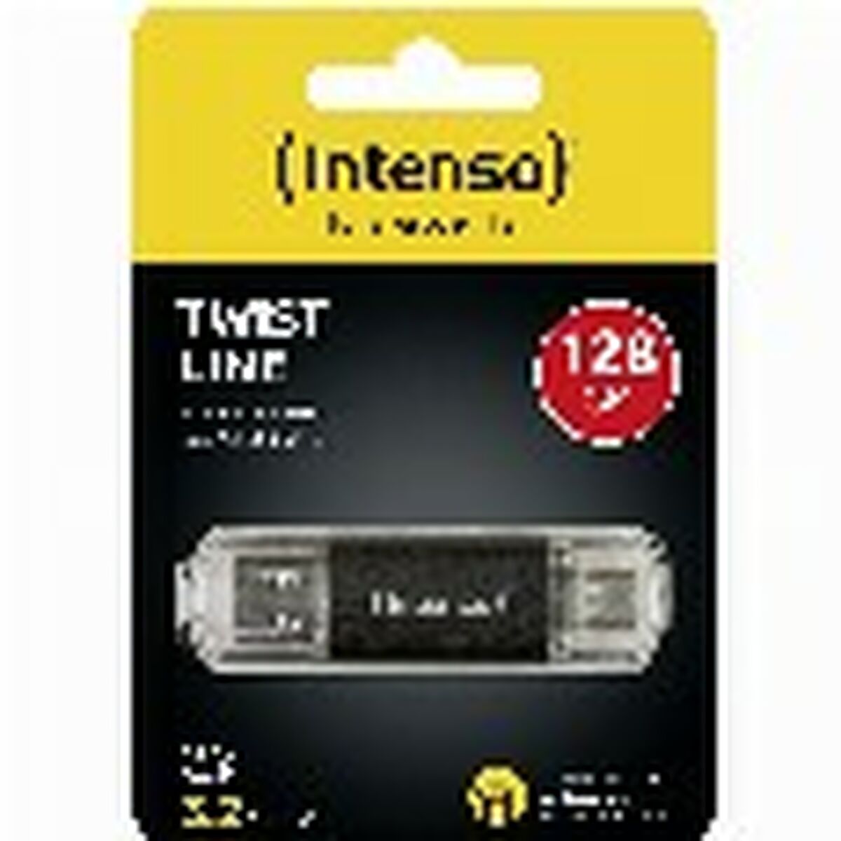 USB stick INTENSO Anthracite 128 GB 128 GB SSD USB stick INTENSO Anthracite 128 GB 128 GB SSD