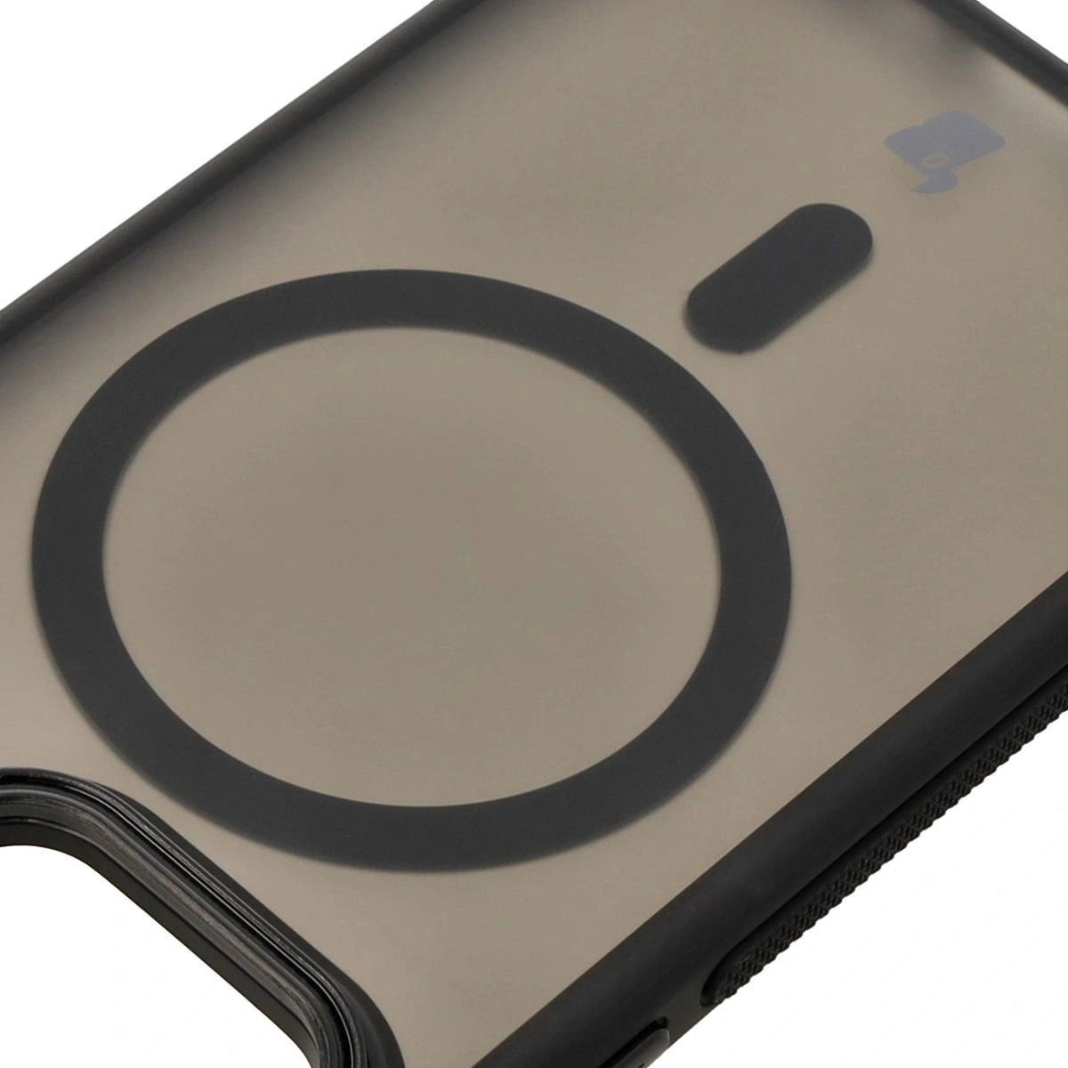 Bizon Case Eclipse Apple iPhone 13 Pro smoky with a black frame