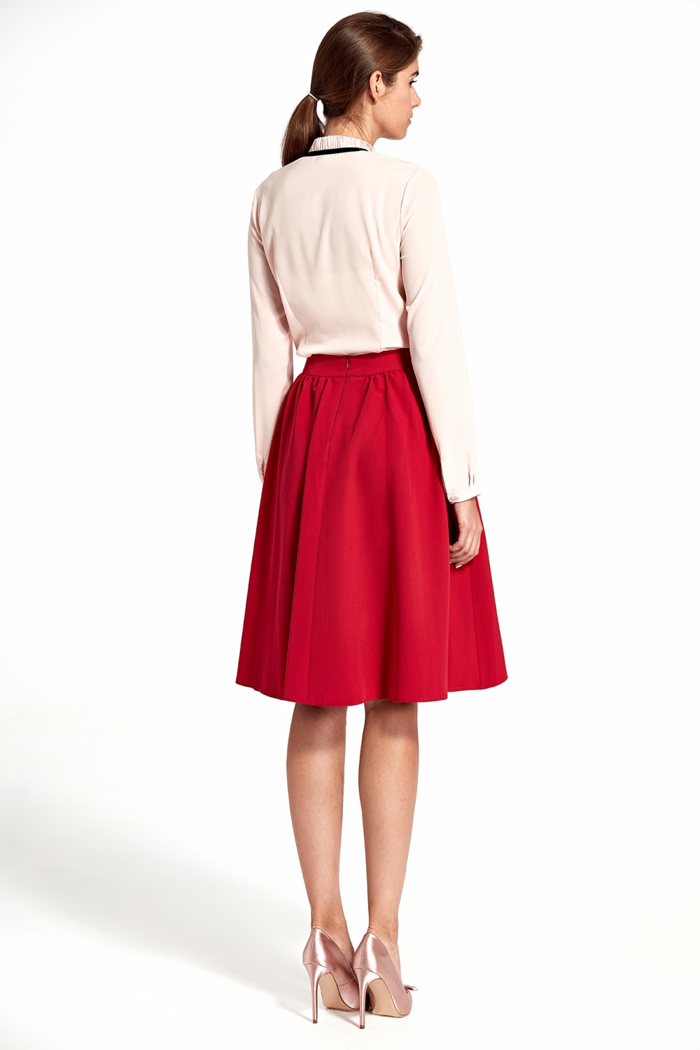  Skirt model 123864 Nife  red