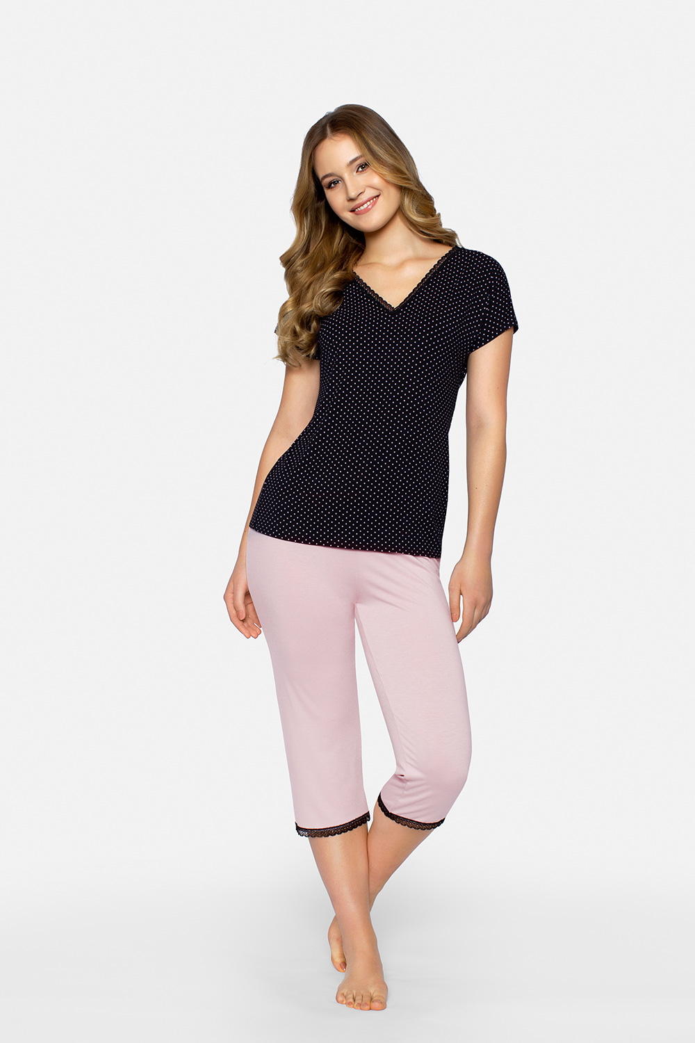 Pyjama model 178046 Babella black Ladies