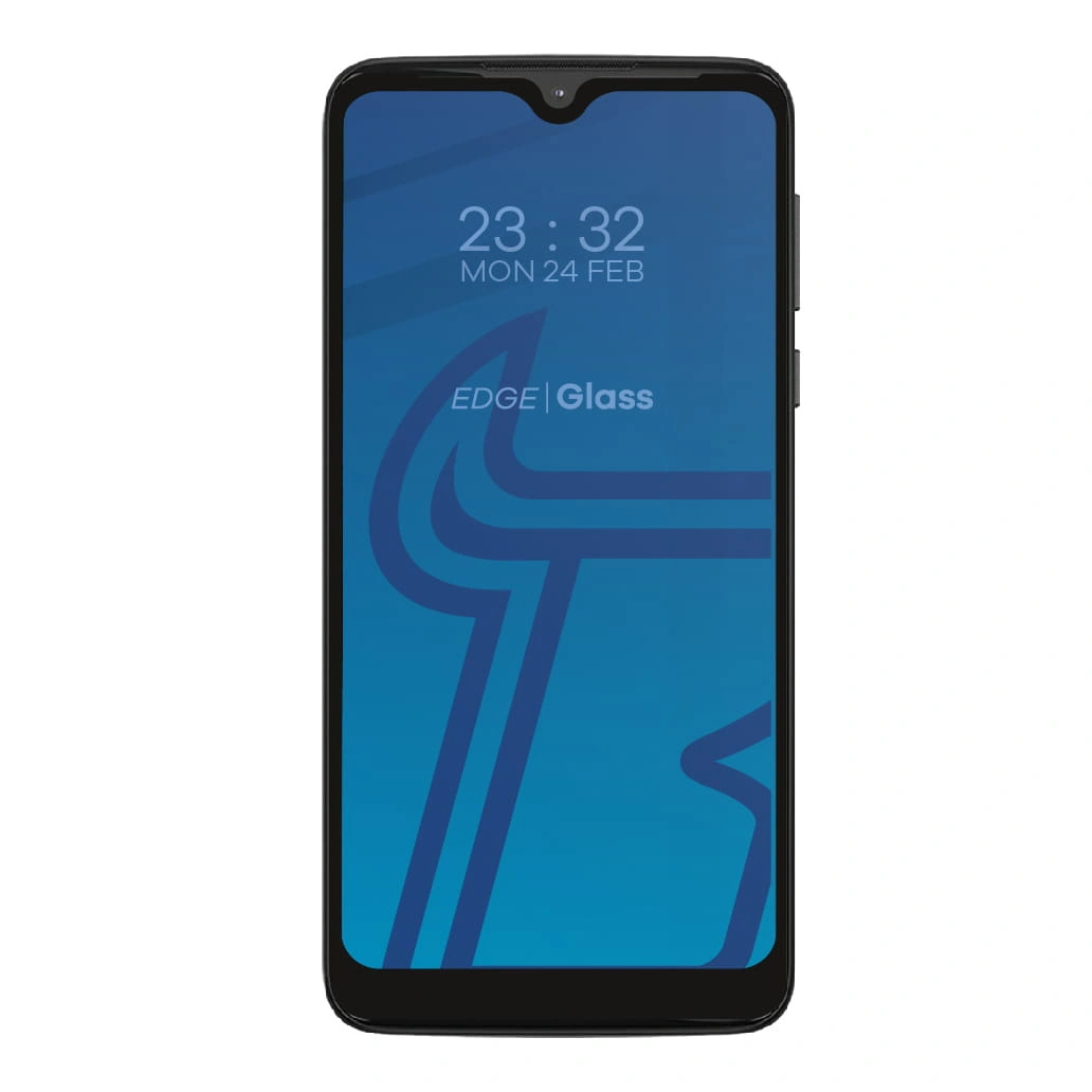 Bizon Glass Edge Moto G8 Play black
