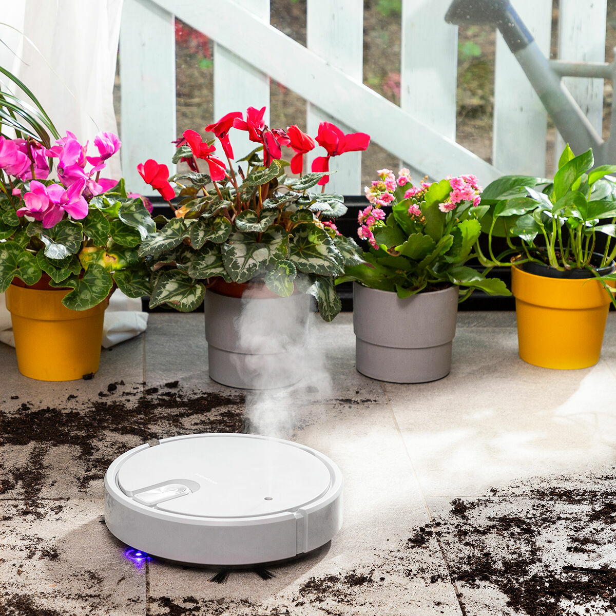 Multifunction 5-in-1 Rechargeable Robot Vacuum Cleaner Varob InnovaGoods Multifunction 5-in-1 Rechargeable Robot Vacuum Cleaner Varob InnovaGoods