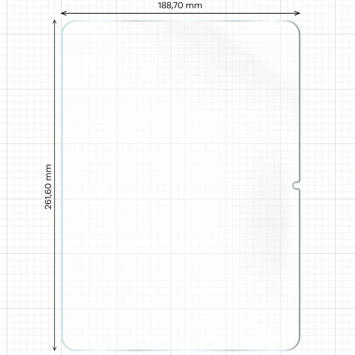 Folia imitująca papier Bizon Film Tab Papirus do Samsung Galaxy Tab S9 / S9 FE [2 PACK]