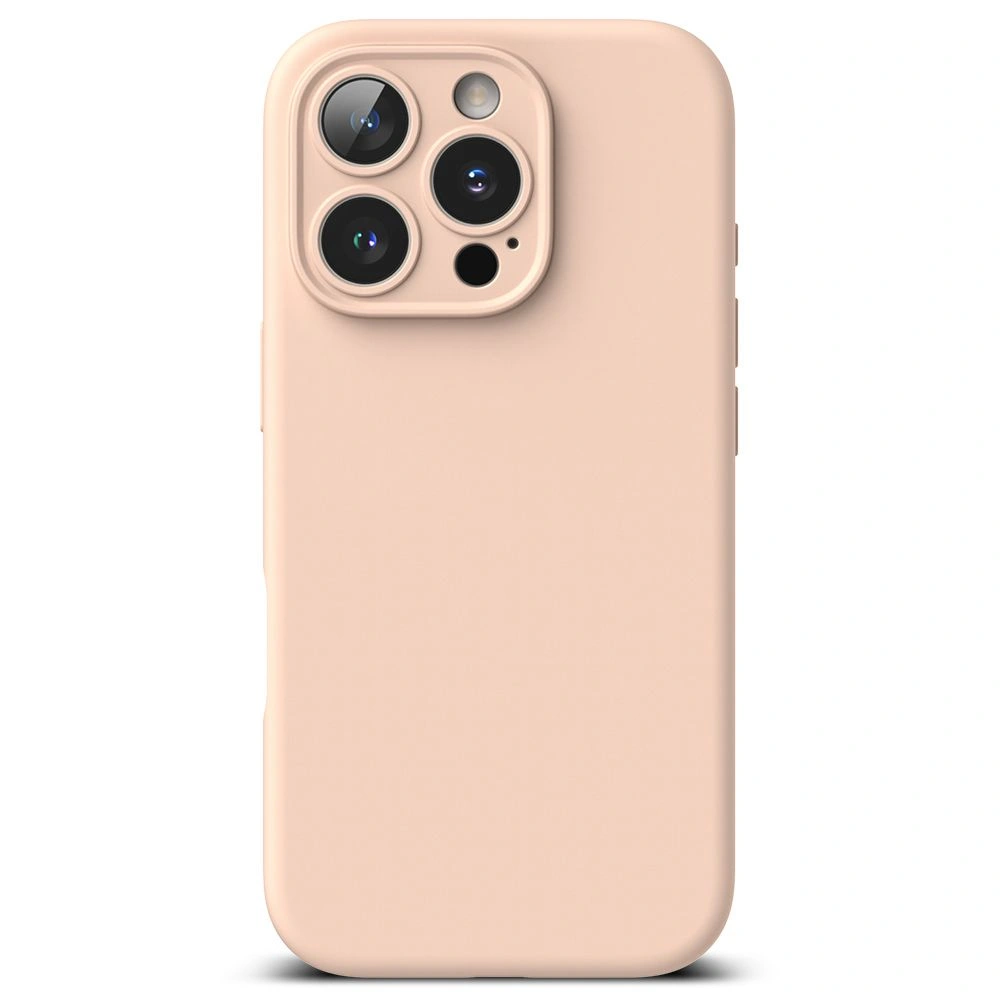 Case Ringke Silicone Magnetic MagSafe Apple iPhone 16 Pro Max Pink Sand