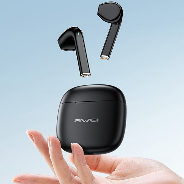 AWEI Bluetooth Earphones 5.3 T26 Pro TWS Black