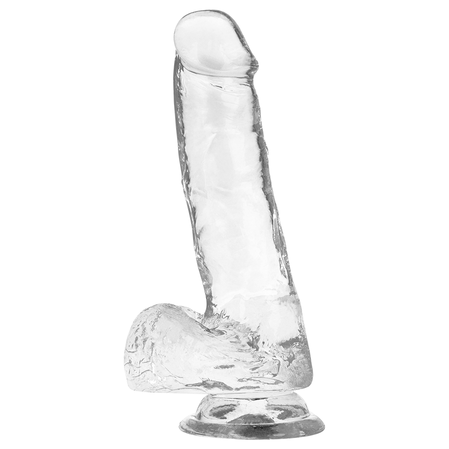 XRAY CLEAR COCK WITH BALLS  18.5CM X 3.8CM