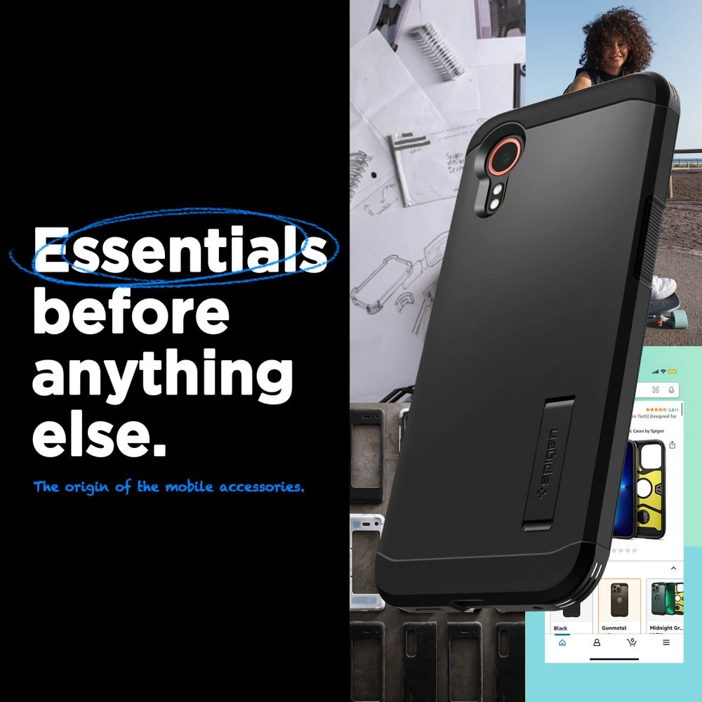 Etui Spigen Tough Armor Samsung Galaxy Xcover 7 Pro Black