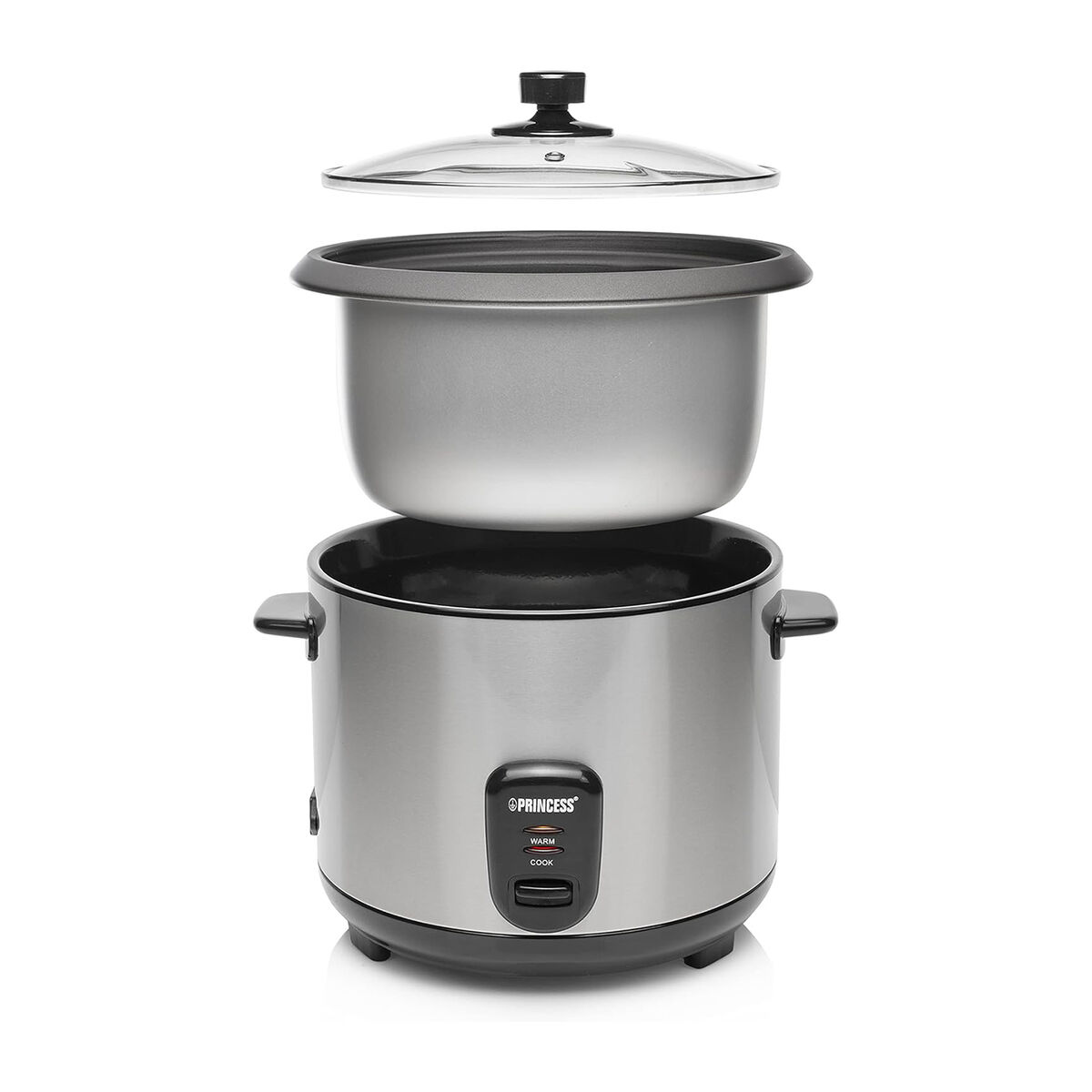 Rice Cooker Princess Steel Stainless steel 400 W 1 L