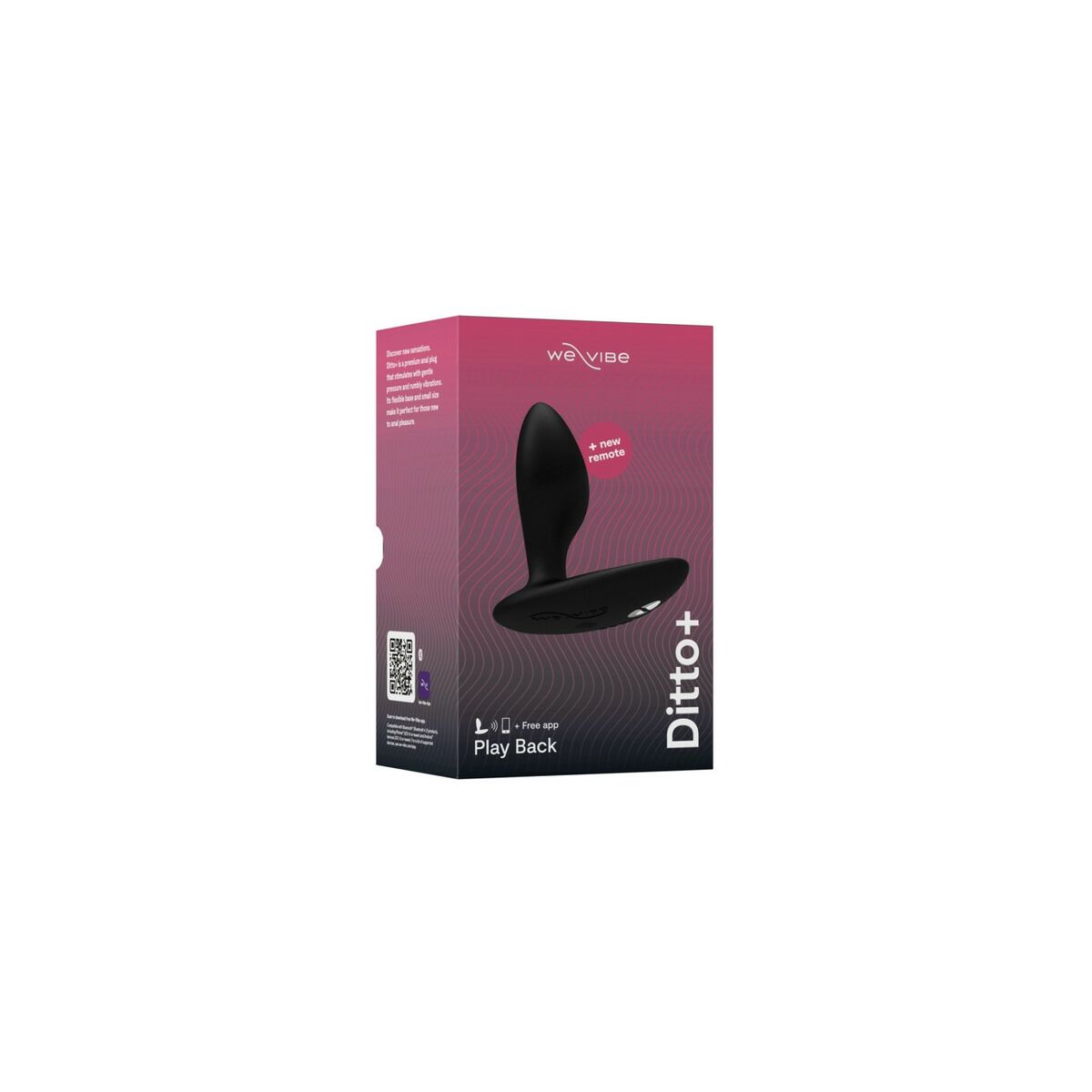 Prostate Massager We-Vibe Black Prostate Massager We-Vibe Black