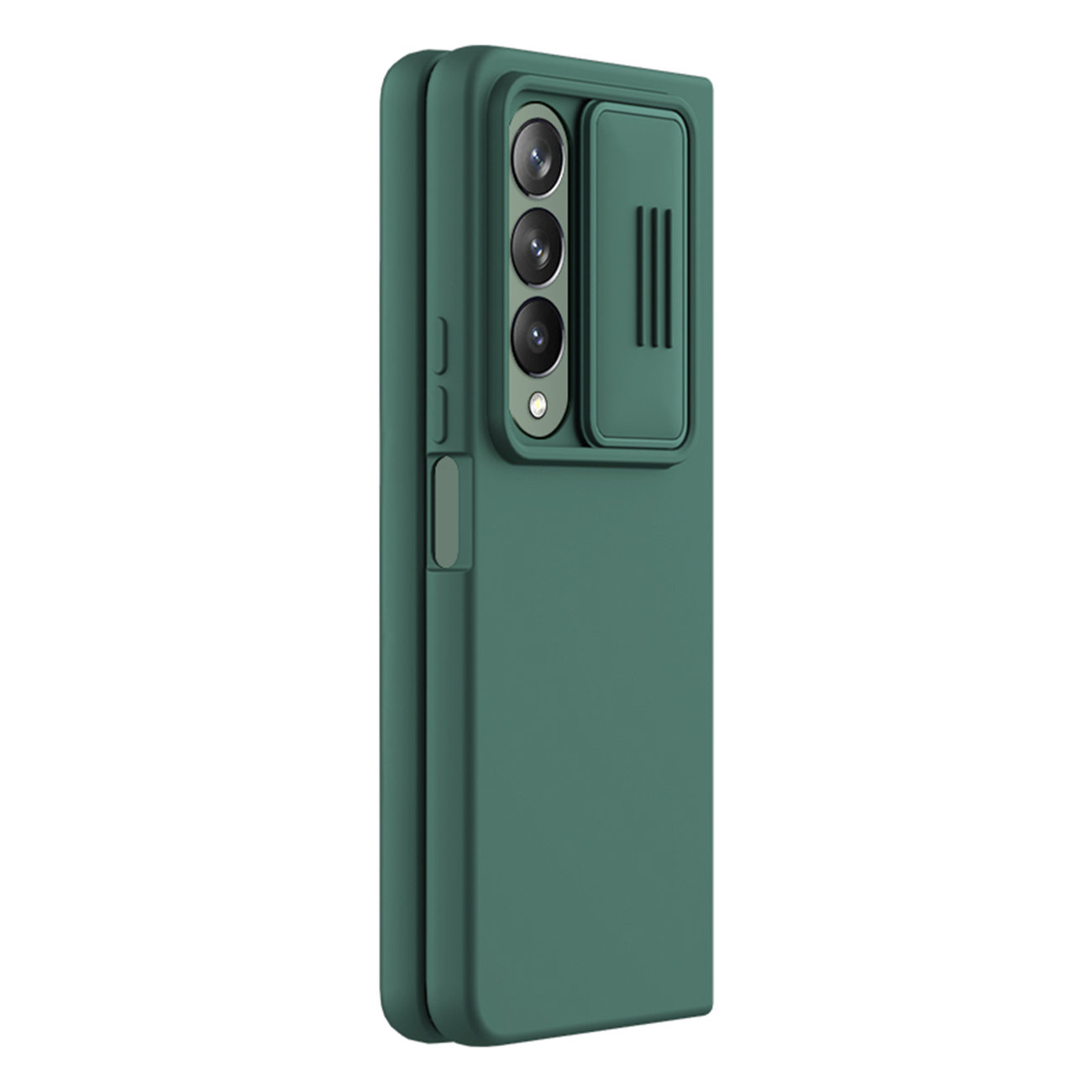 Case Nillkin CamShield Silky Silicone Samsung Galaxy Z Fold 4 green
