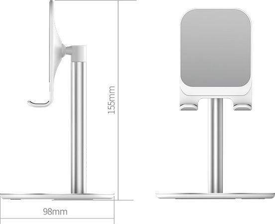 USAMS Desk Holdersilver ZJ048ZJ02 (US-ZJ048)