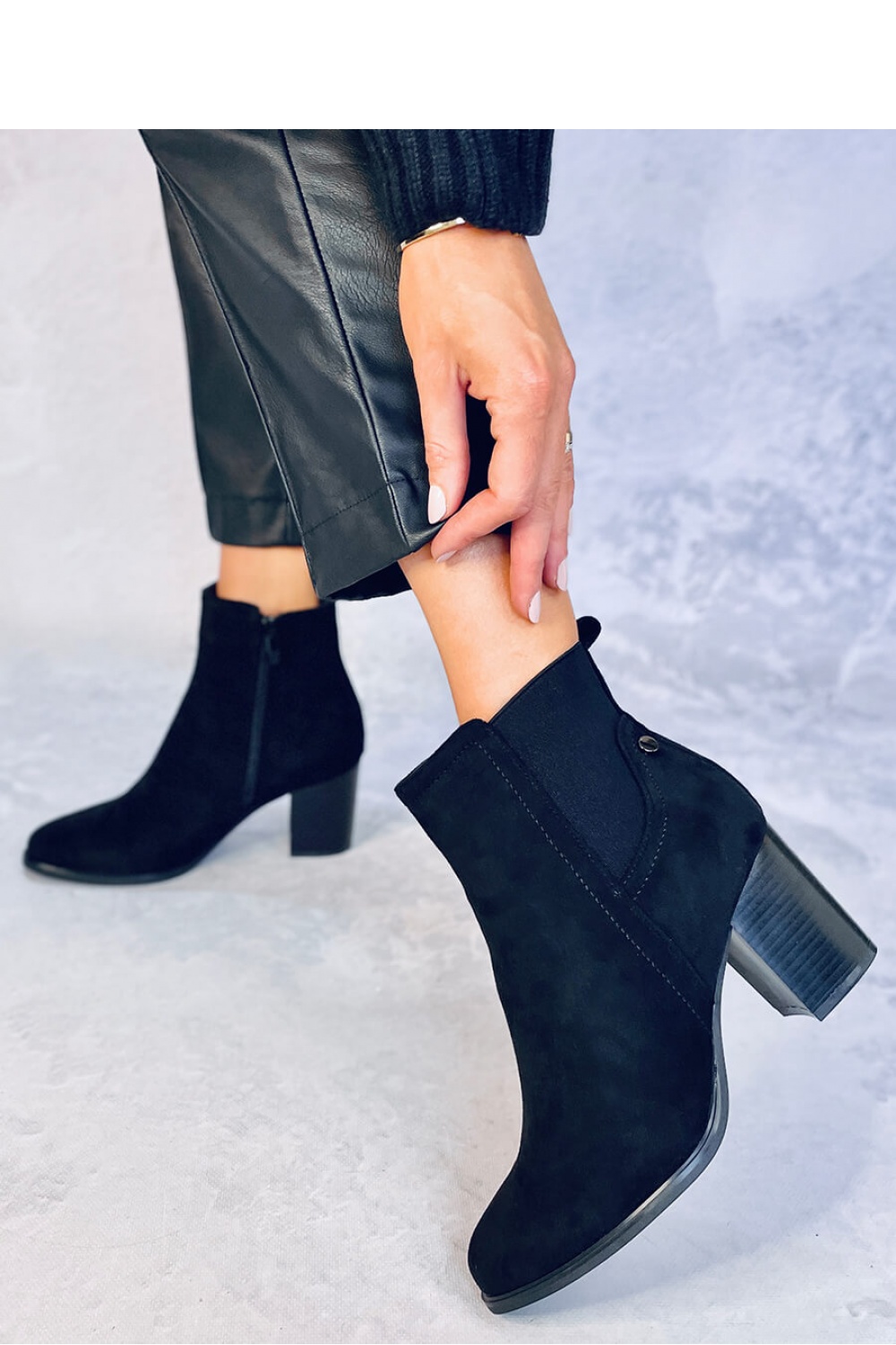  Heel boots model 188195 Inello  black