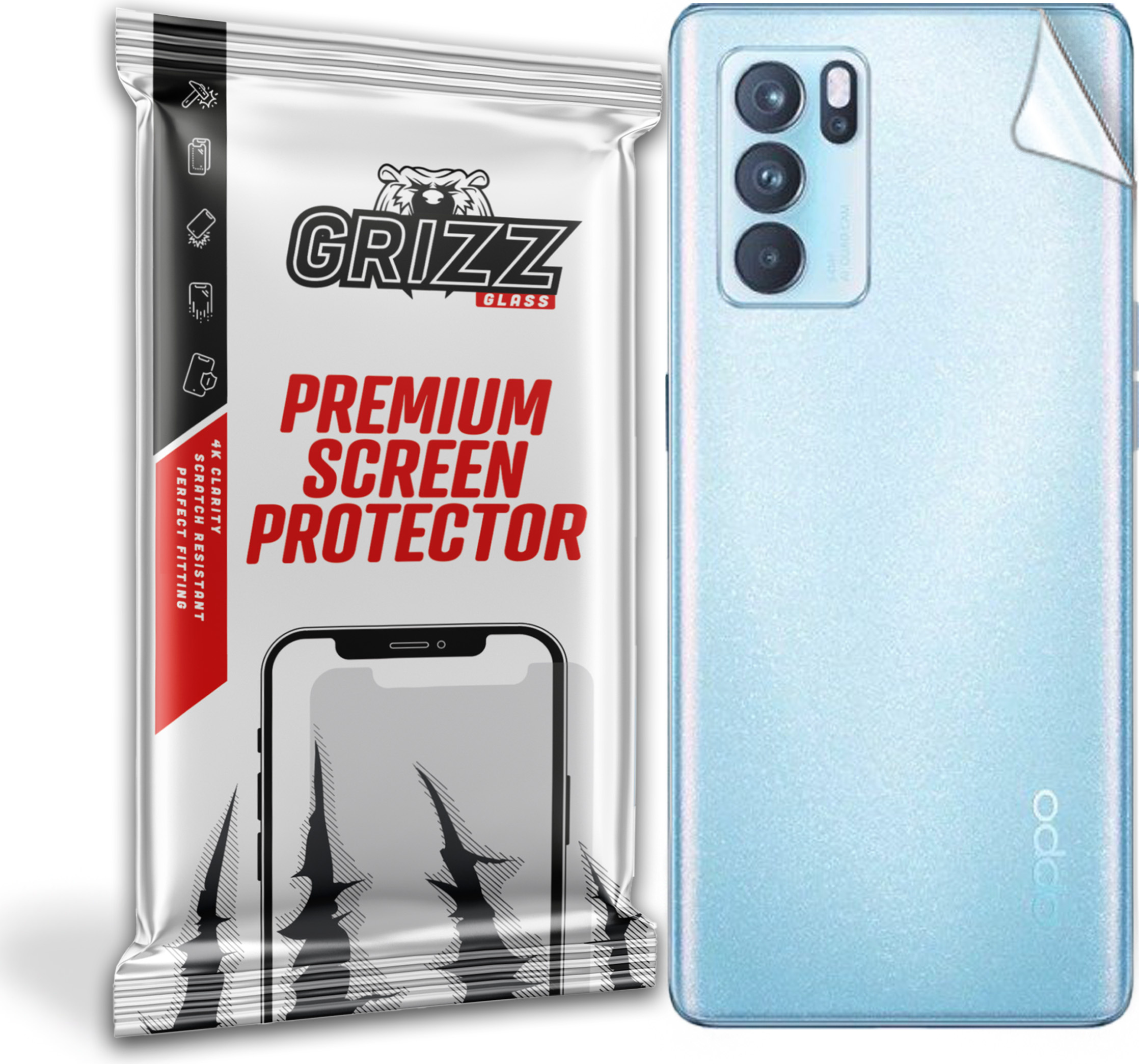 GrizzGlass SatinSkin Oppo Reno 6 Pro
