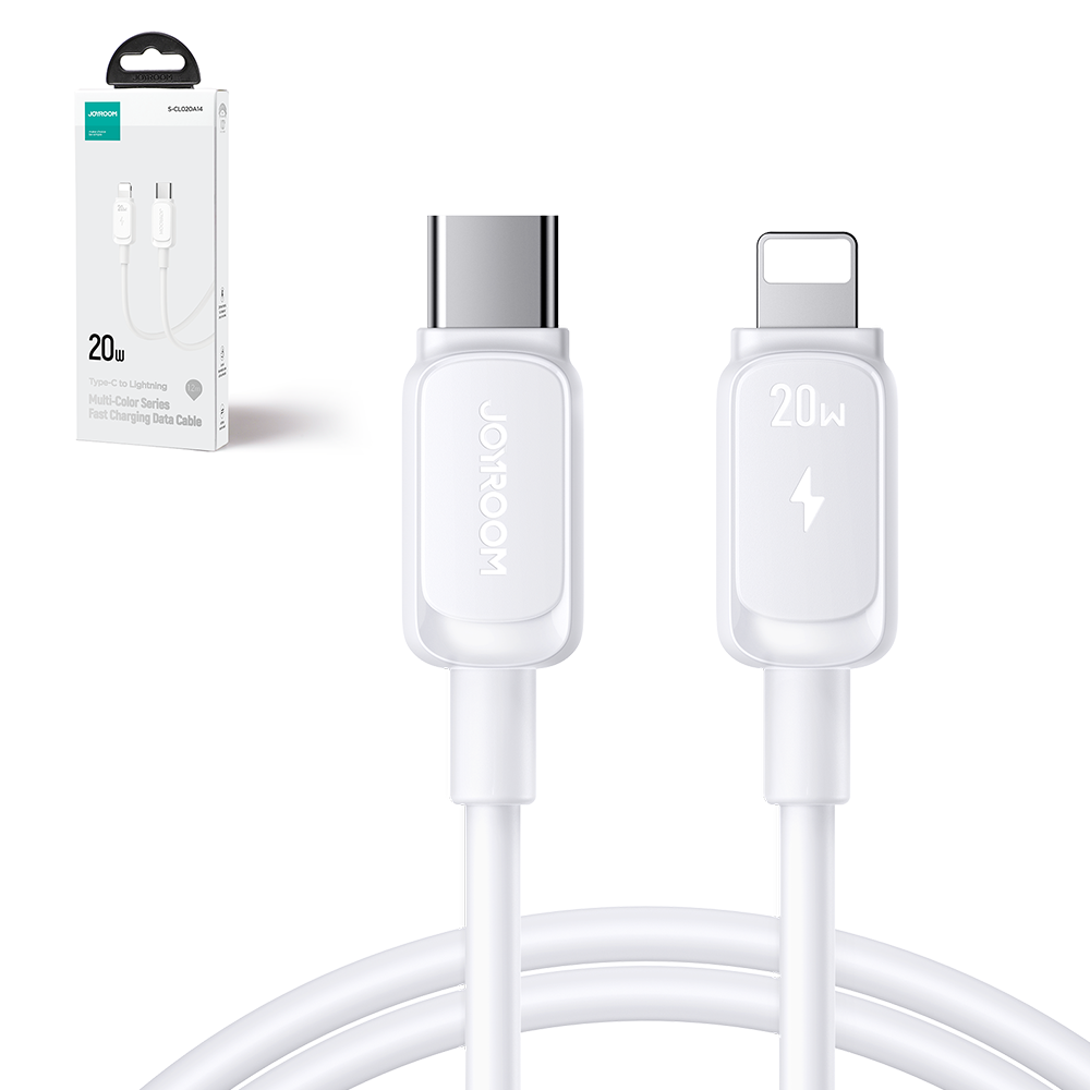 Joyroom S-CL020A14 USB-C/Lightning Cable 20W 1,2 m white