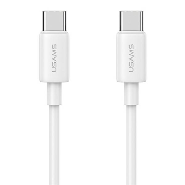 USAMS YD Series US-SJ711 cable USB-C / USB-C 60W 1m Fast Charging white
