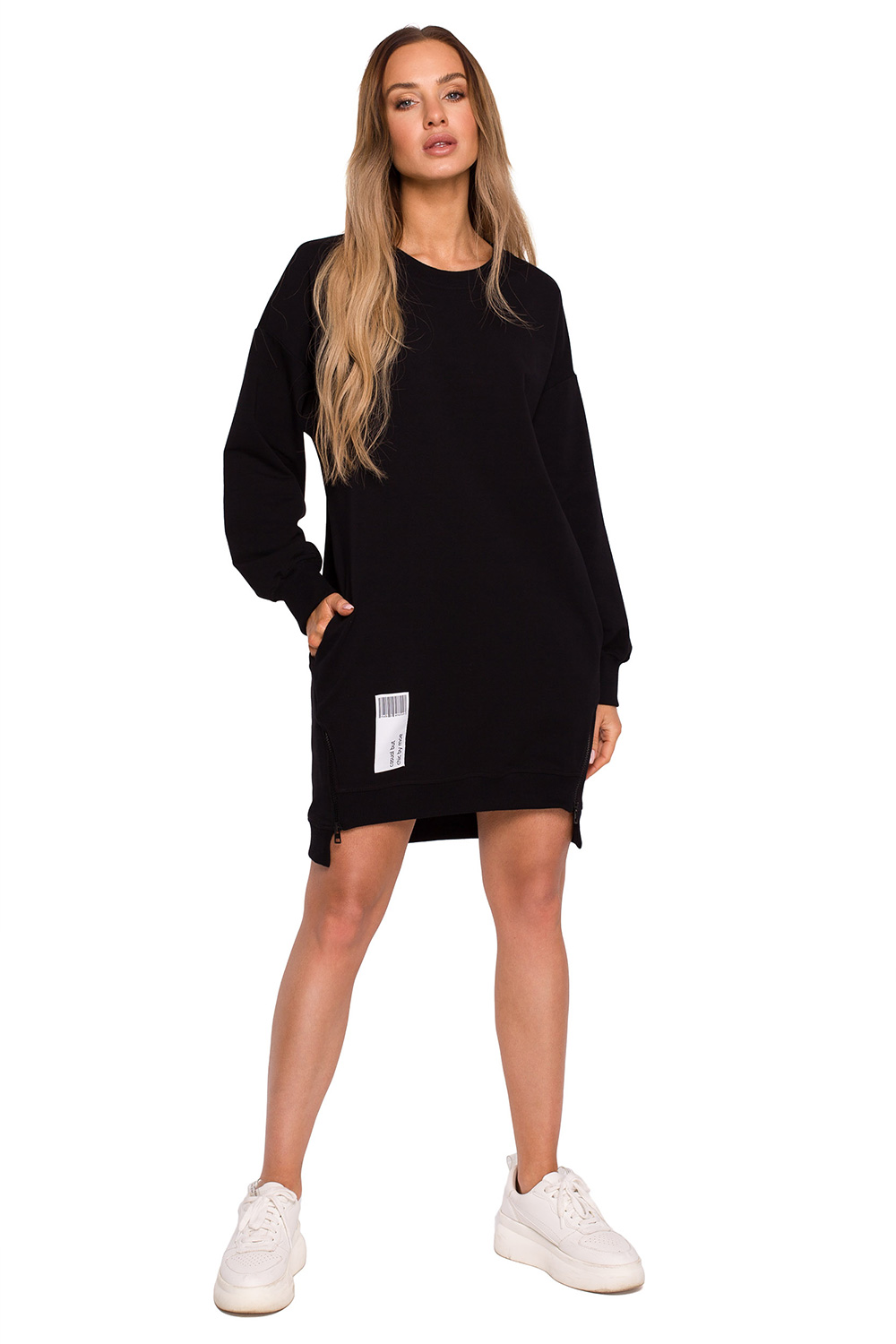 Alltagskleid model 163661 Moe schwarz Damen