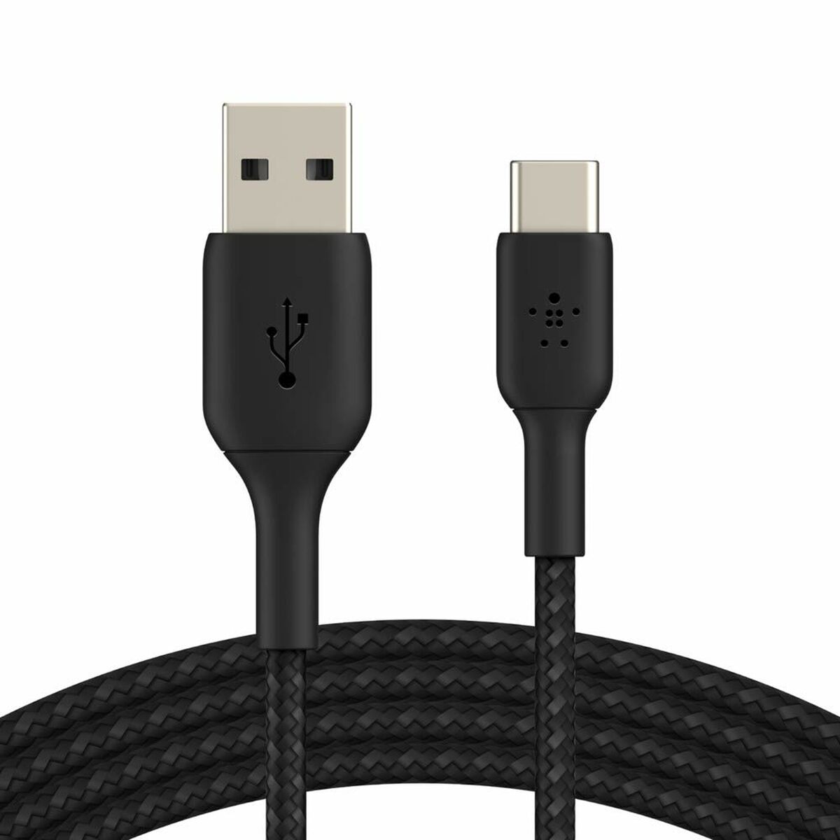 USB A to USB C Cable Belkin CAB002BT3MBK 3 m Black (Refurbished A)