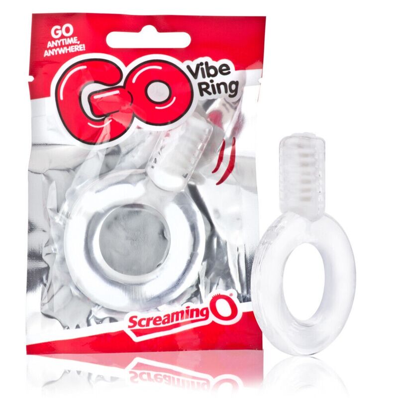 SCREAMING O - TRANSPARENT GO VIBRATOR RING