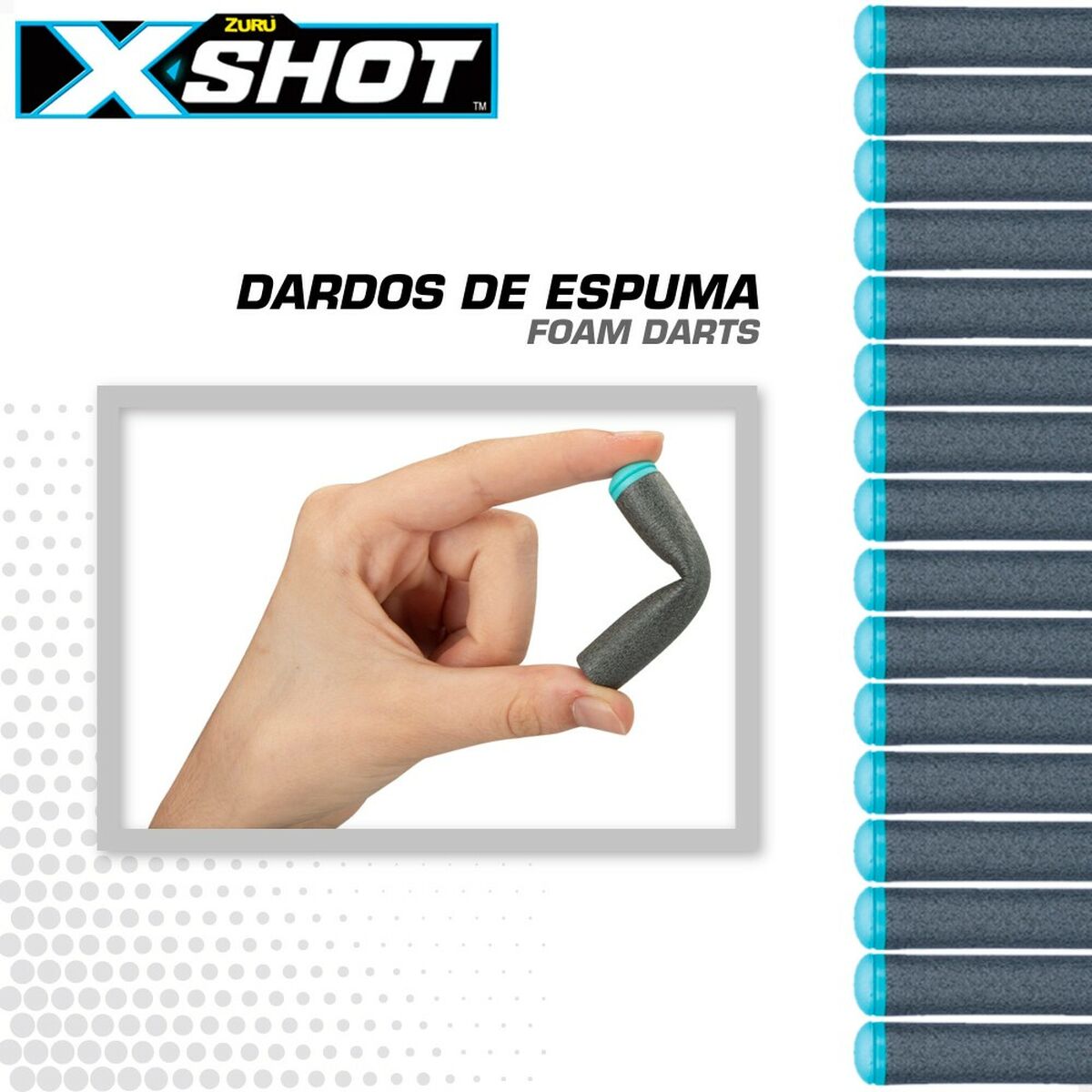 Darts Zuru X-Shot 200 Pieces 7 x 1 x 1 cm (12 Units)