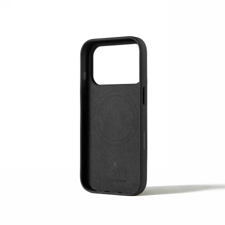 Etui Mujjo Wallet Leather Case do Apple iPhone 17 Pro MagSafe (black)