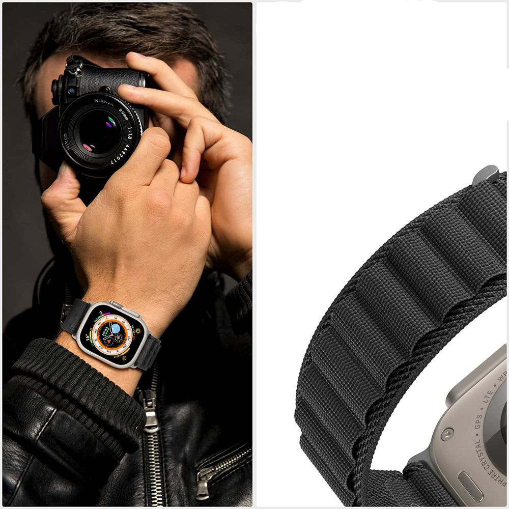 Tech-Protect Nylon Pro Samsung Galaxy Watch 4/5/5 Pro 40/42/44/45/46mm Military Green