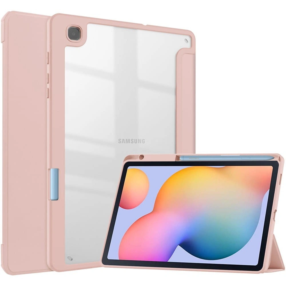 Bizon Case Tab Clear Matt Samsung Galaxy Tab S6 Lite 2024/2022/2020 rose gold