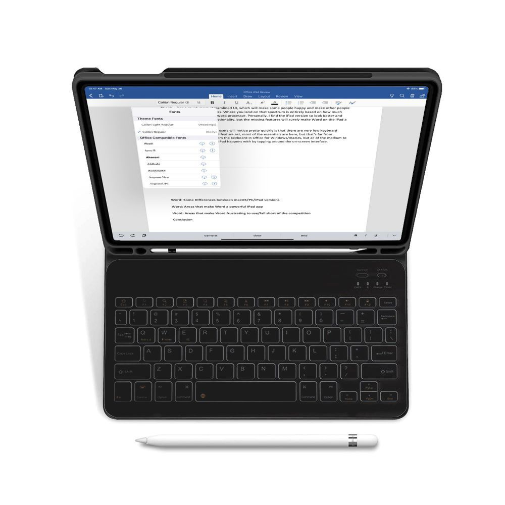 Tech-Protect Sc Pen + Keyboard Apple iPad 10.9 2022 (10 gen) Black