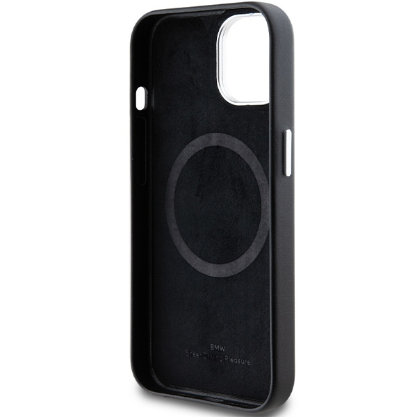 BMW BMHMP15M23PUFWK Apple iPhone 15 Plus / 14 Plus Signature Wrapped Metal MagSafe black