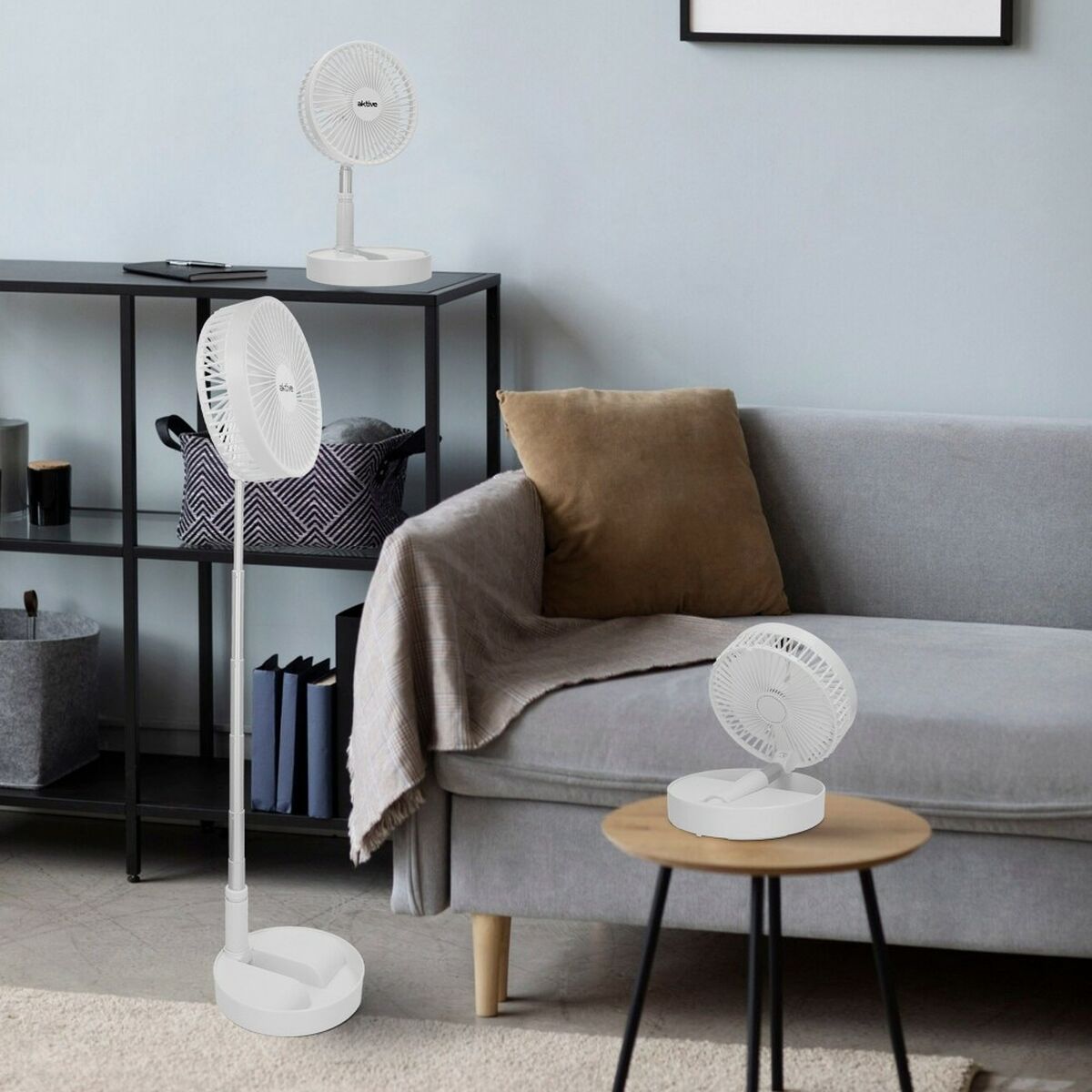 Folding Portable Ventilator Aktive Rechargeable (4 Units)