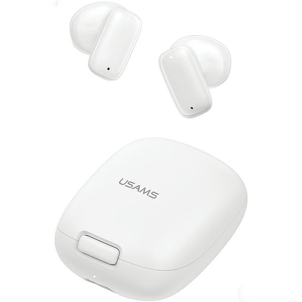USAMS ID Series ID25 wireless headphones Bluetooth 5.3 TWS white